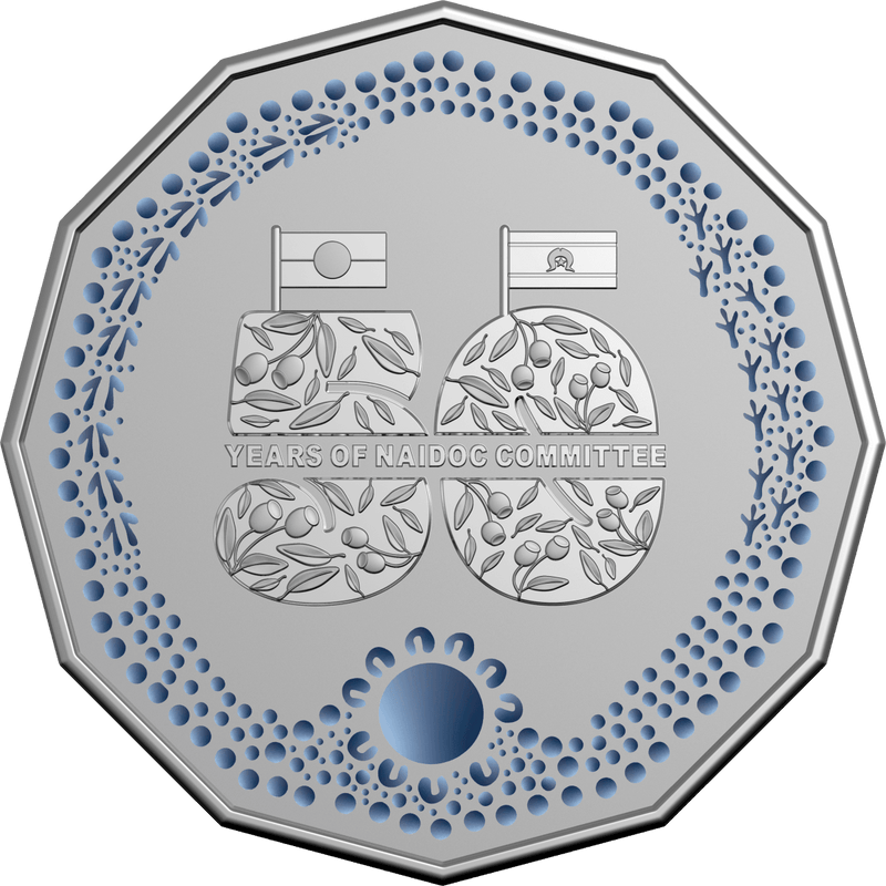 50 years of NAIDOC celebrated on a coin