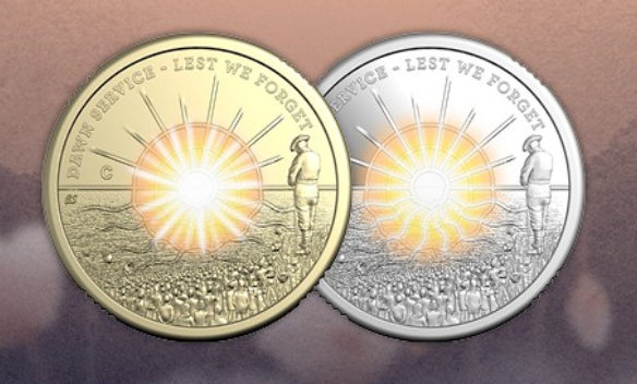 Lest We Forget: Dawn Service Coins