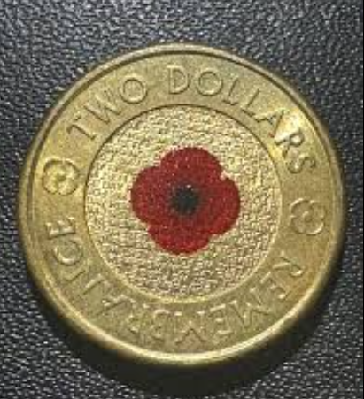 The 2012 Red Poppy Two Dollar