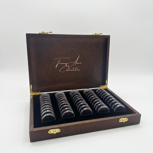 wooden display box for 20c coins
